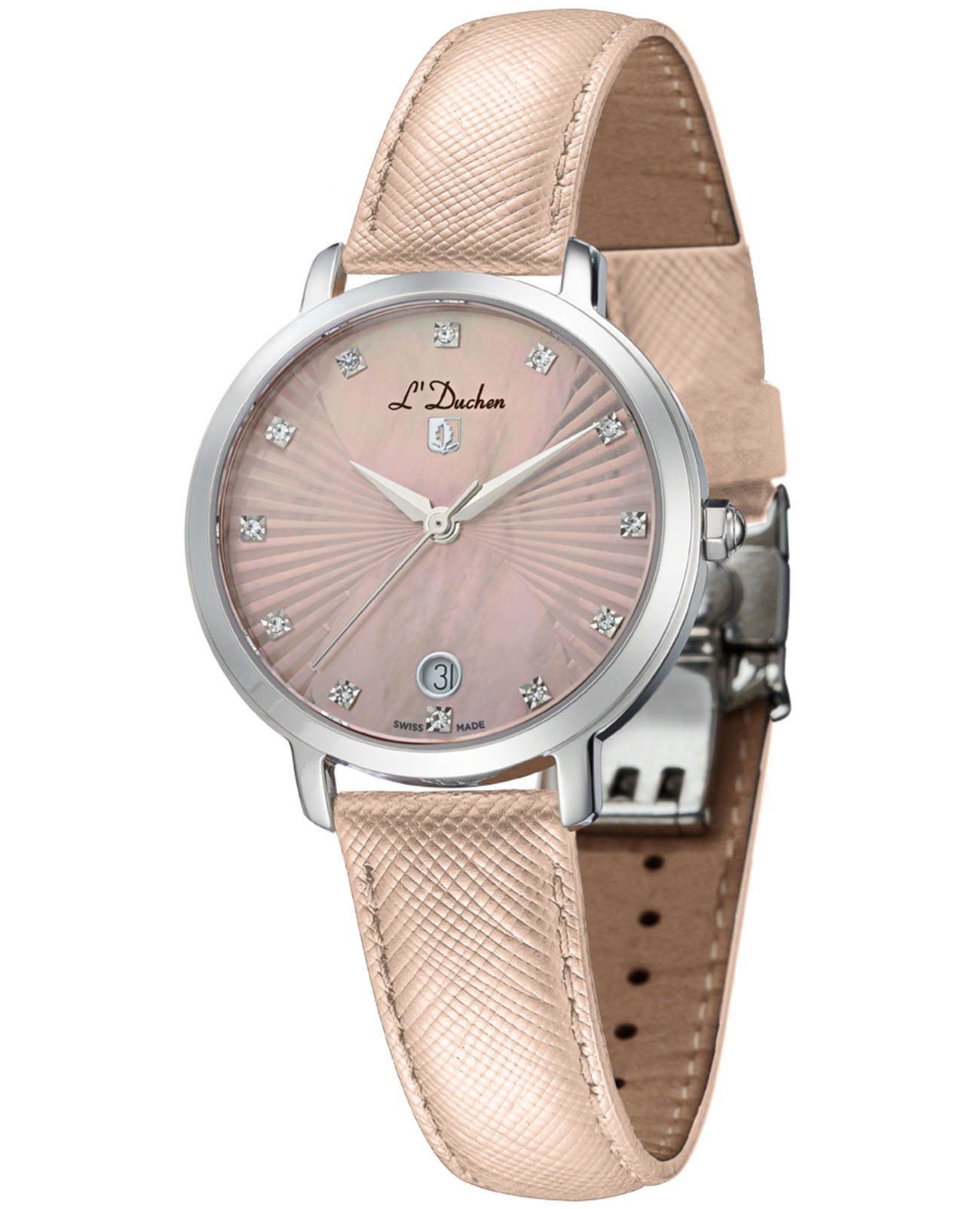 L'Duchen L'Duchen Eternity D 801.14.34 , наручные женские часы фото под углом